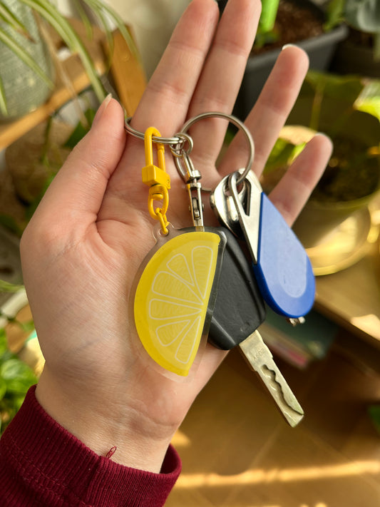 Porte clé "Lemon slice"