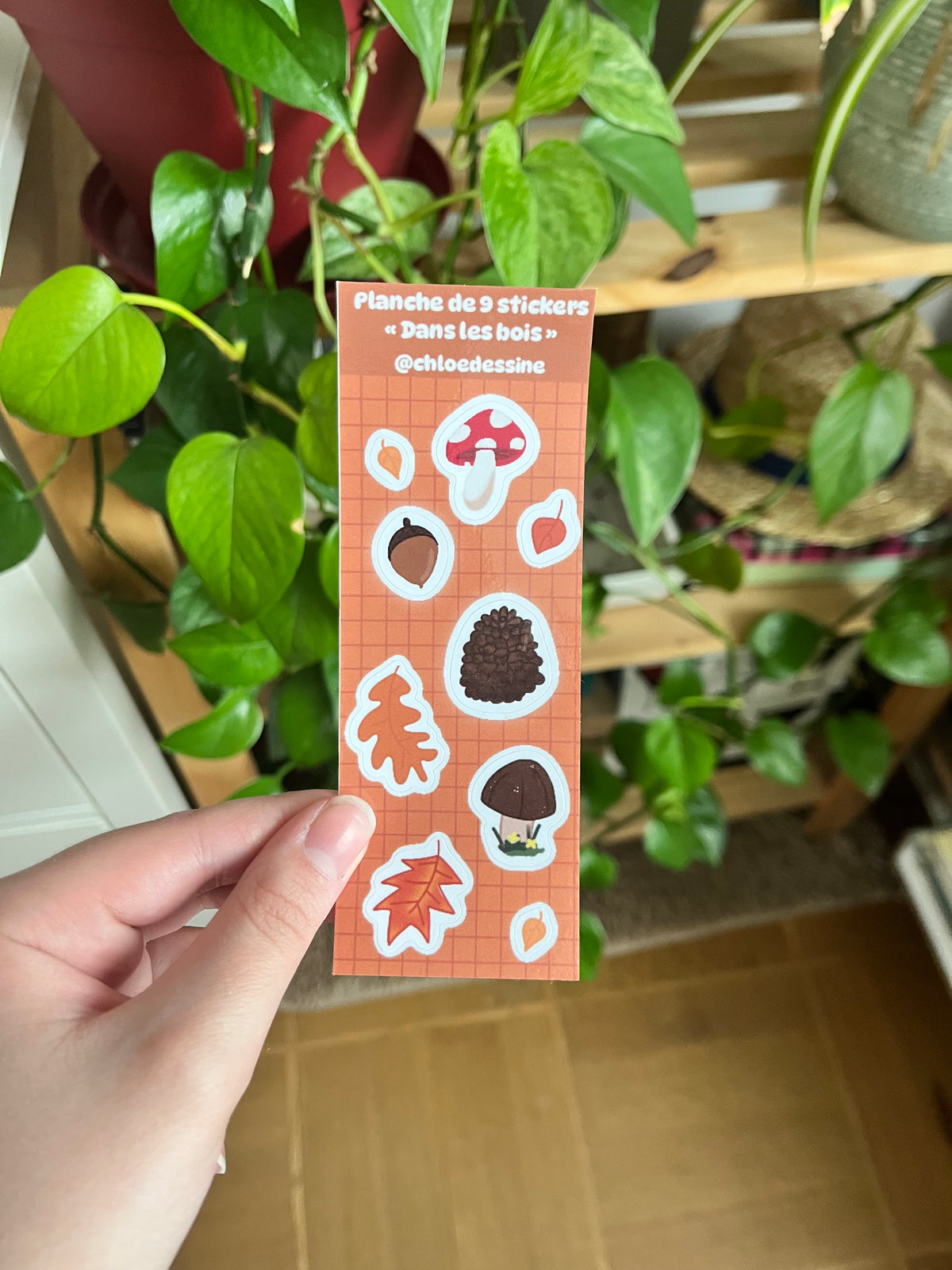 Planche de stickers "Dans les bois"