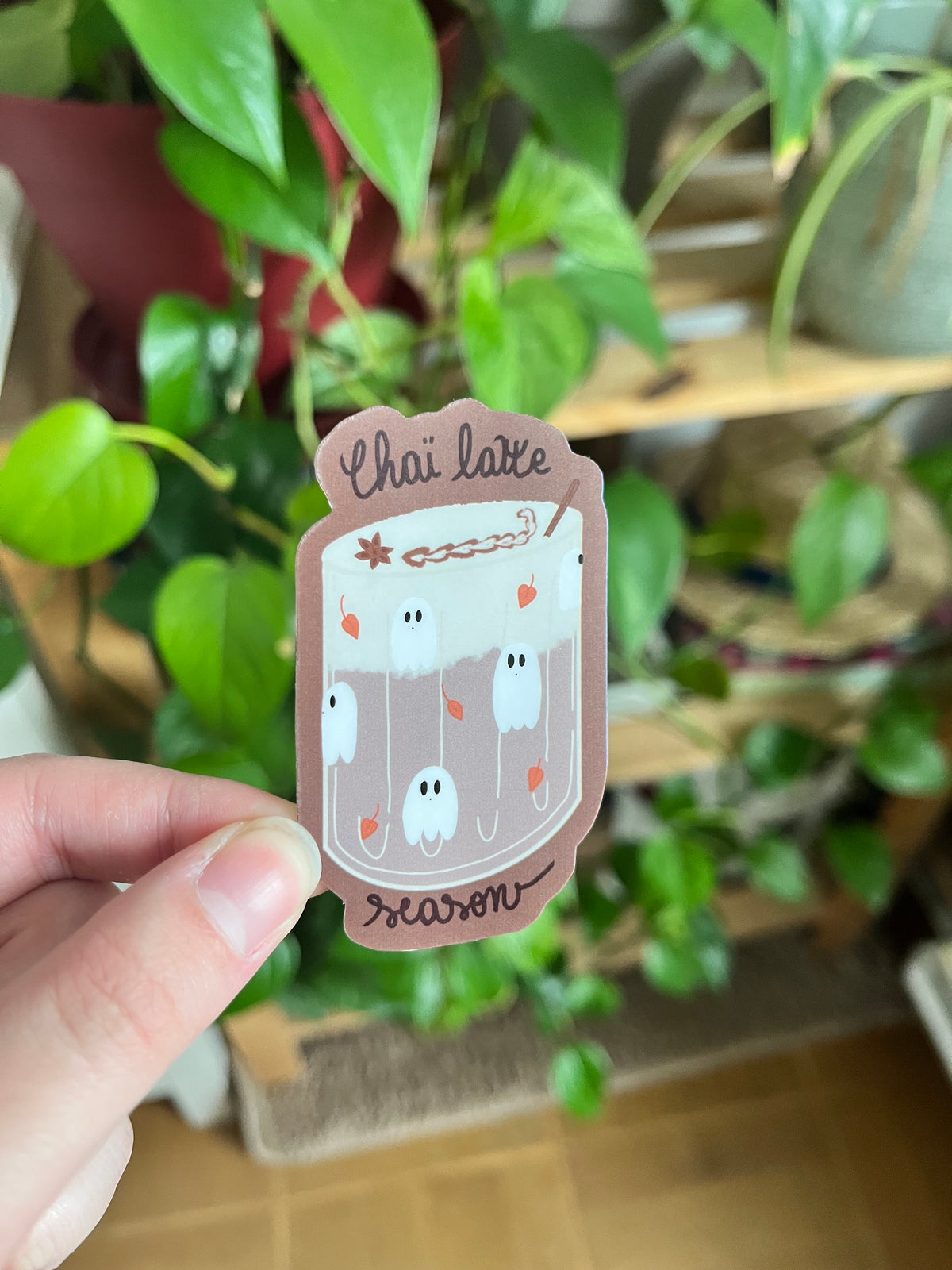 Stickers " Chaï latte season"
