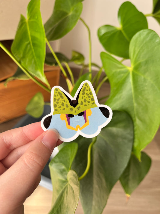 Stickers Claude le nuage fait du cosplay