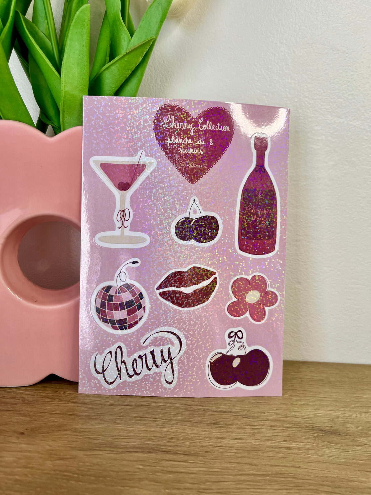 Planche de stickers - Cherry