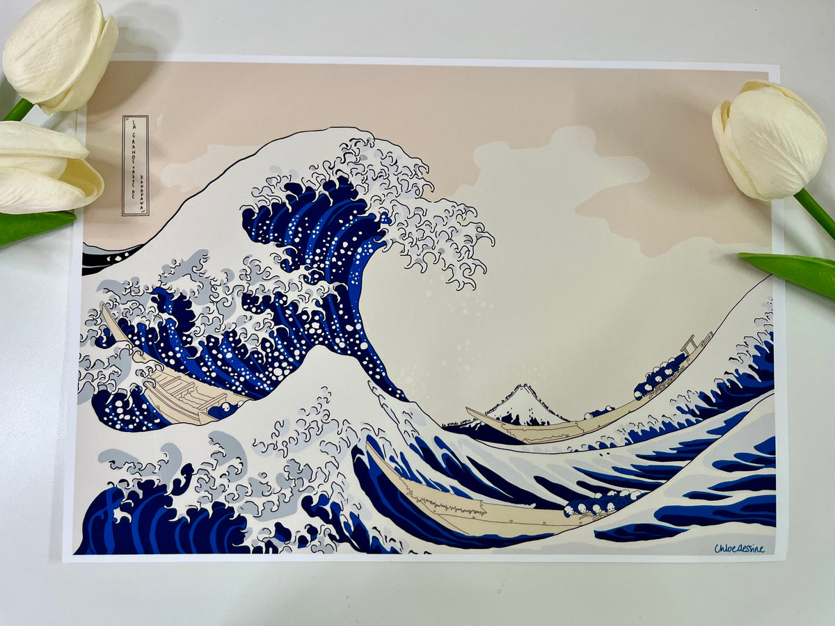 Affiche - La grande vague.
