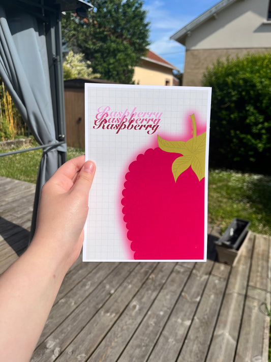 Affiche - Raspberry
