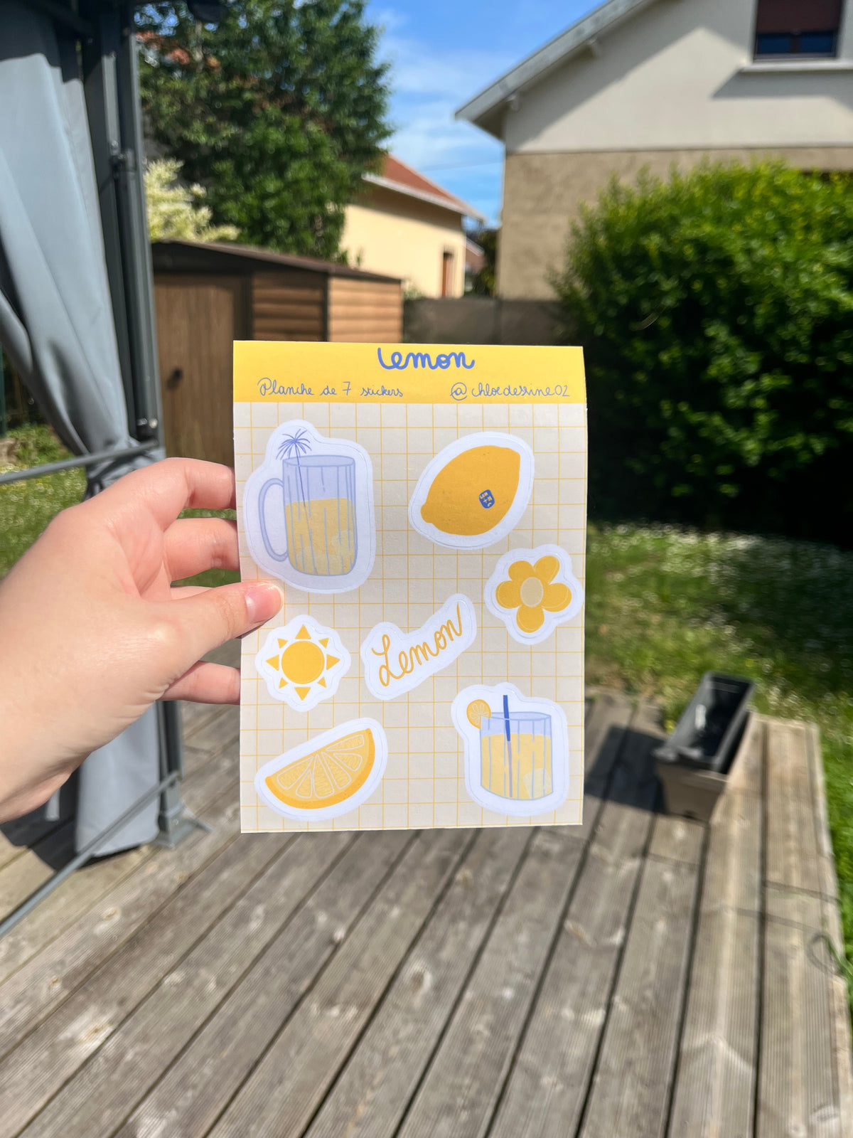 Planches de stickers