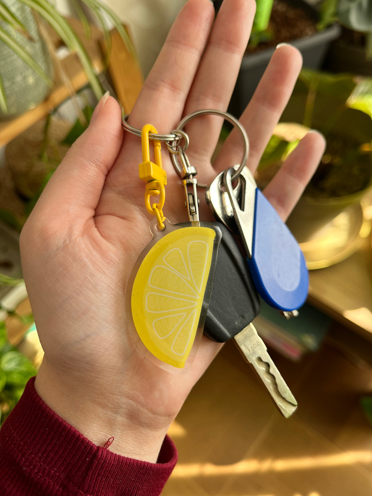 Porte clé "Lemon slice"