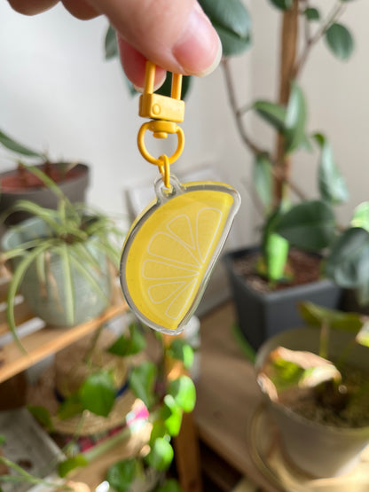 Porte clé "Lemon slice"