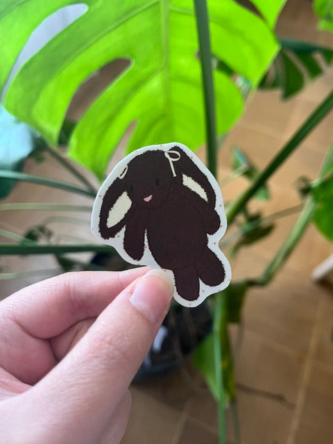 Stickers "Brown Bunny"