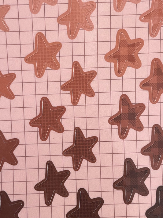Planche de stickers "Autumn stars"