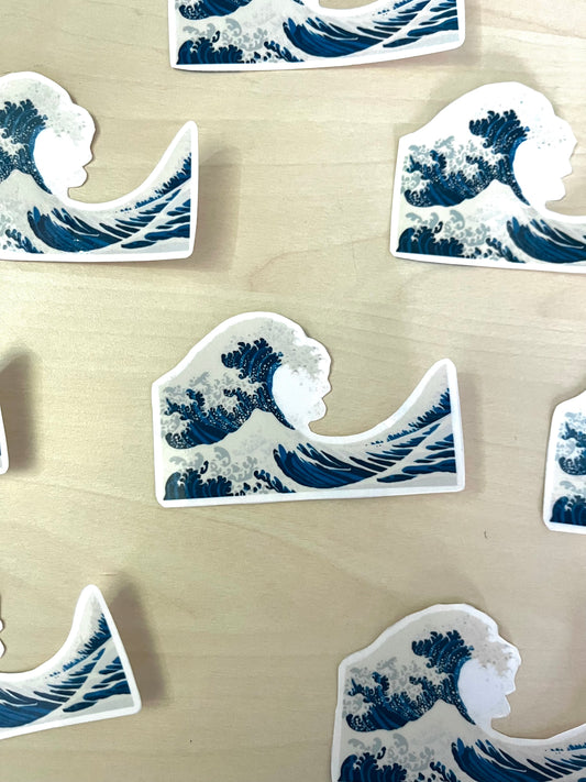 Stickers - la grande vague