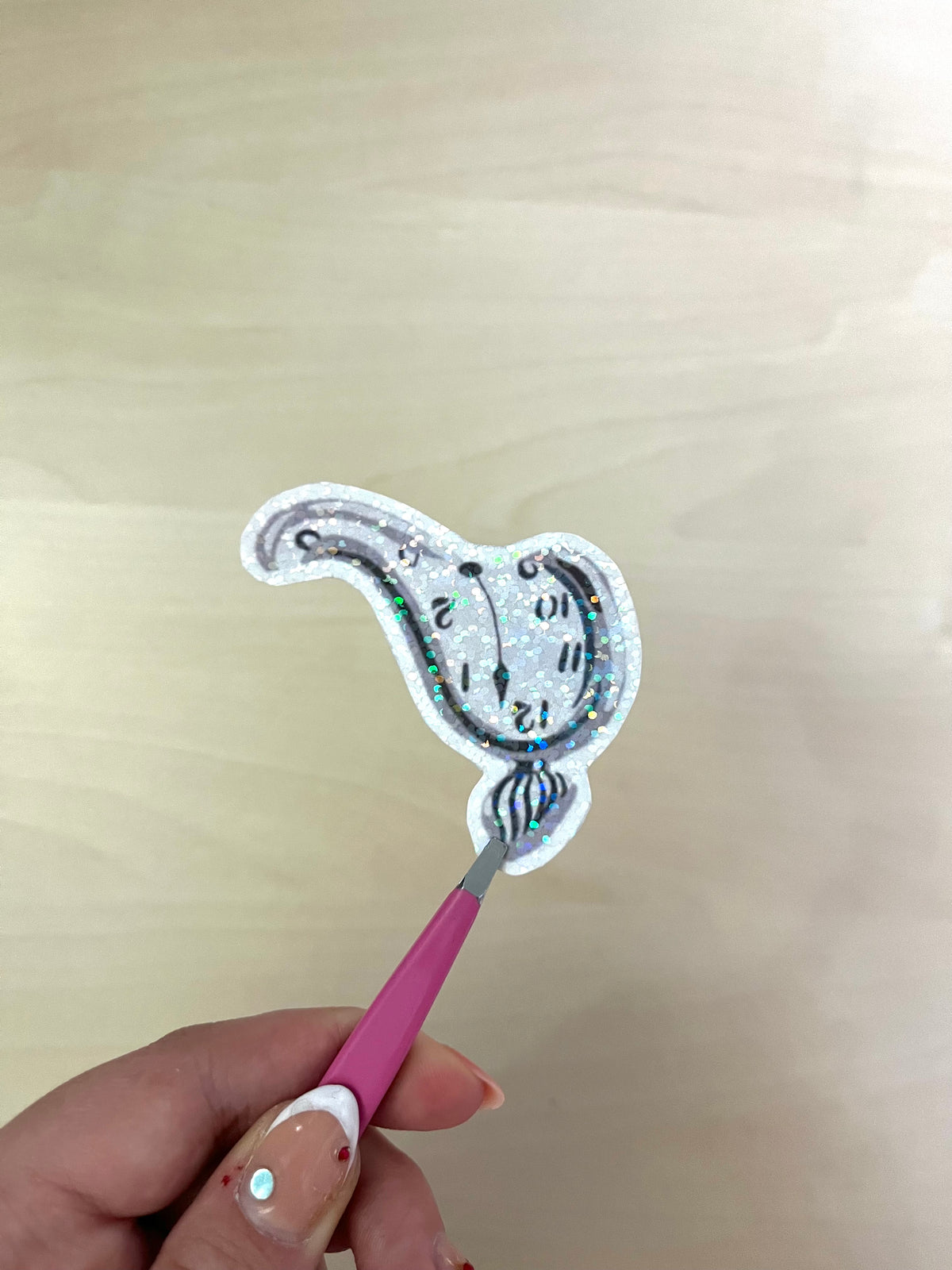 Stickers - Les montres fondues