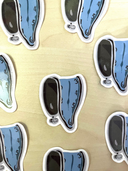 Stickers - Les montres fondues