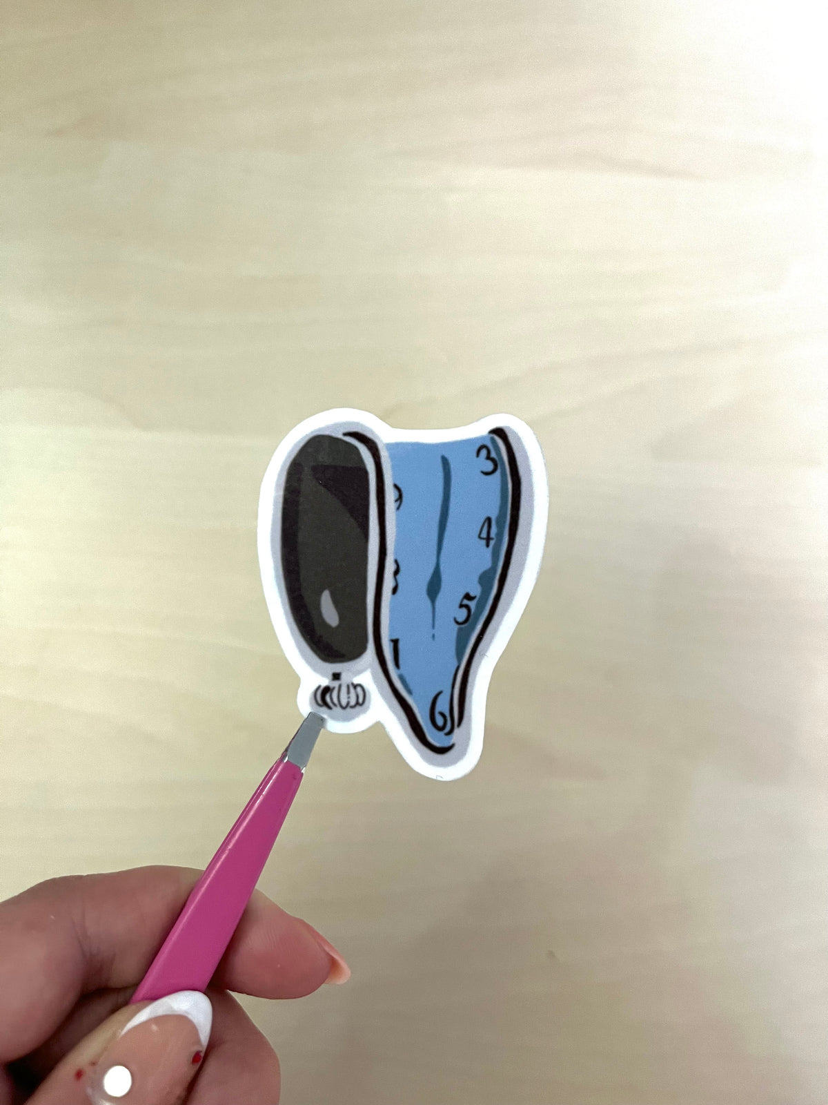 Stickers - Les montres fondues