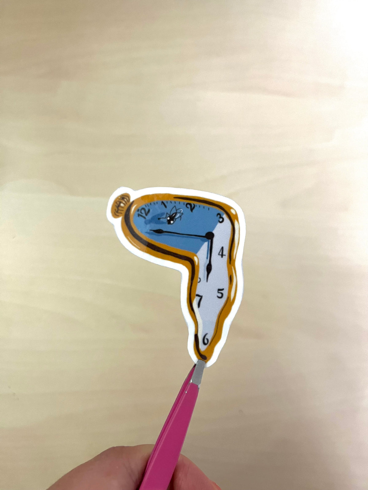Stickers - Les montres fondues