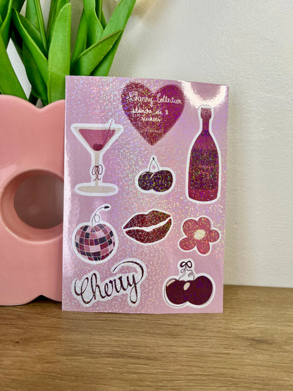 Planche de stickers - Cherry