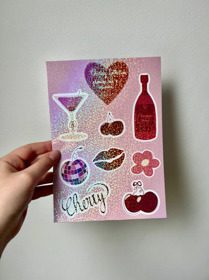 Planche de stickers - Cherry