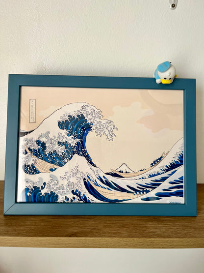 Affiche - La grande vague.