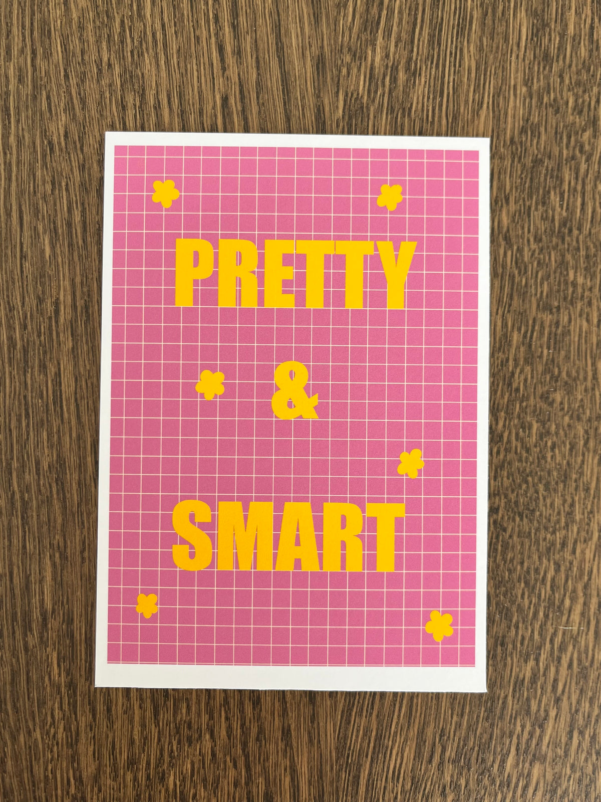 Affiche "Pretty & Smart"