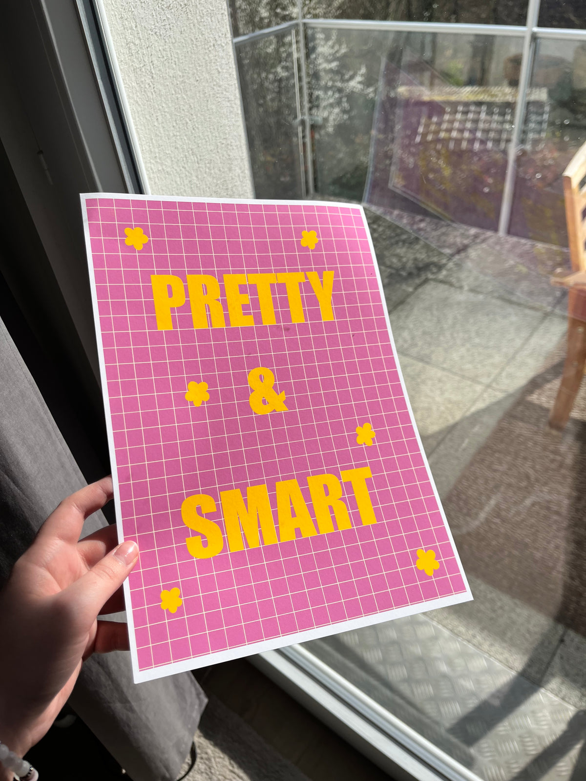 Affiche "Pretty & Smart"