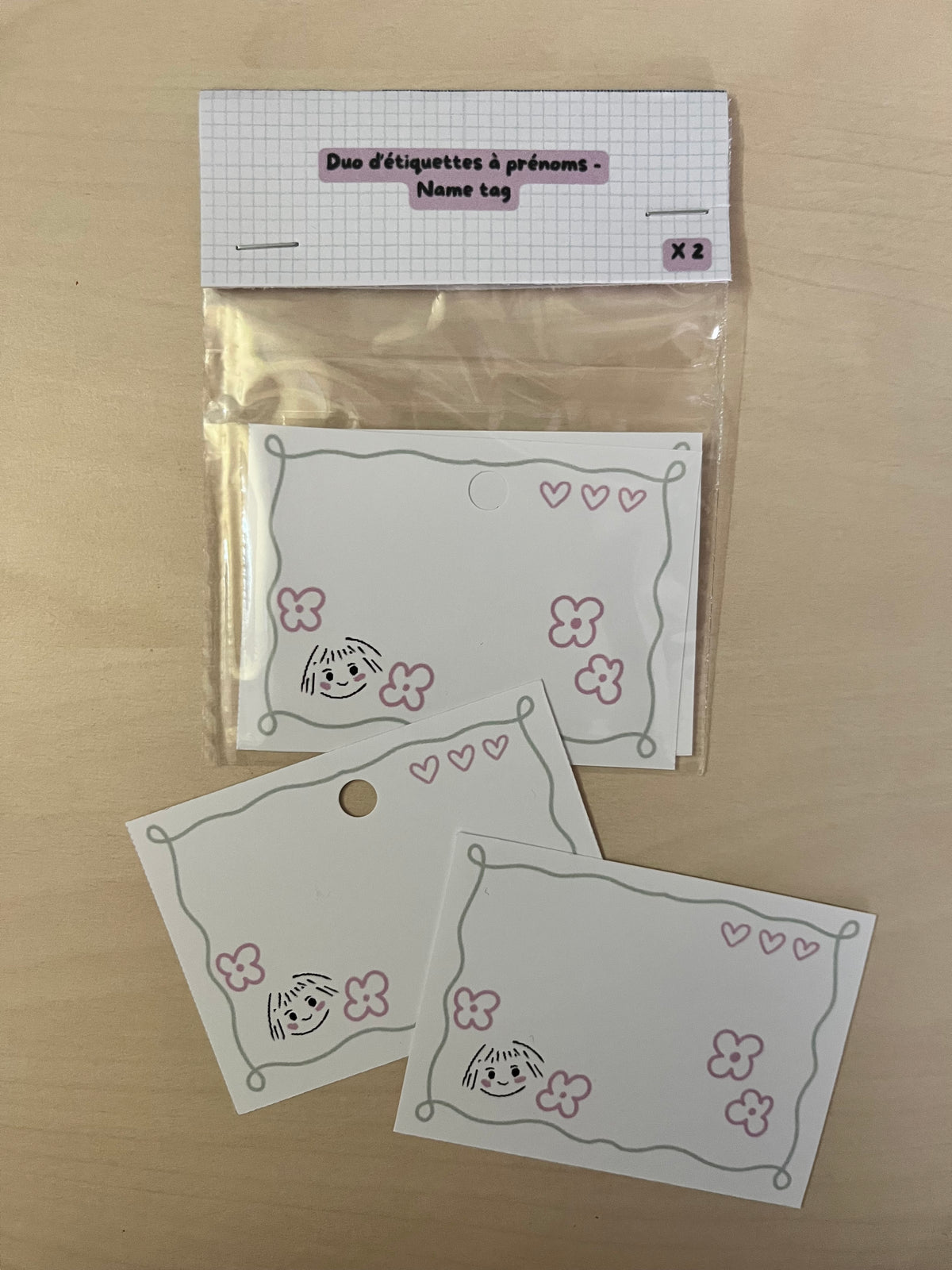 Pack de name tag