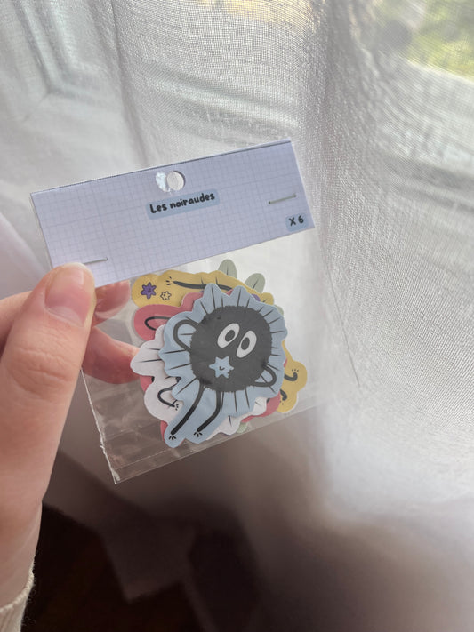 Pack de stickers -Les noiraudes.