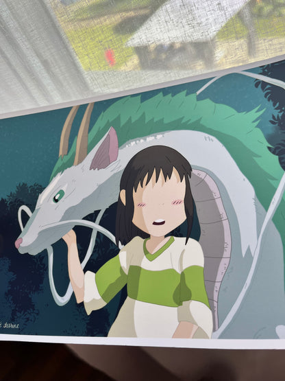 Affiche - Haku & Chihiro