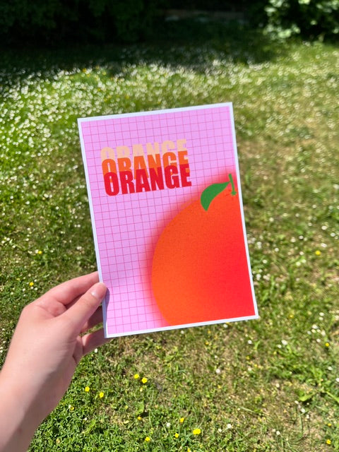 Affiche - Orange