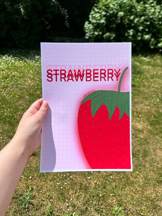 Affiche - Strawberry