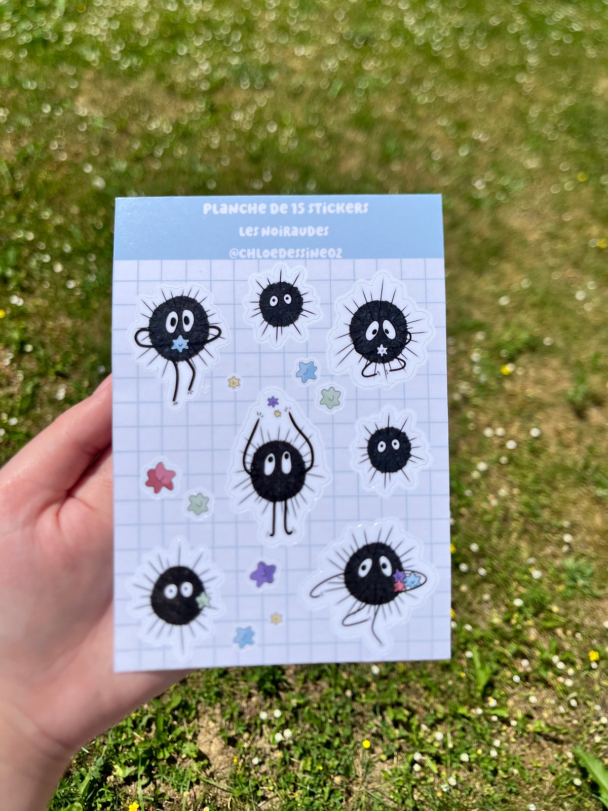 Planche de stickers - Les noiraudes